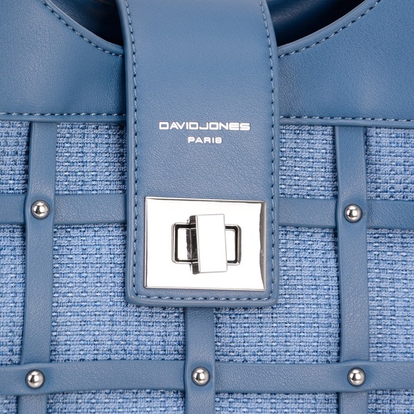 David Jones Rivet Decor Handbag - Picture 5 of 9